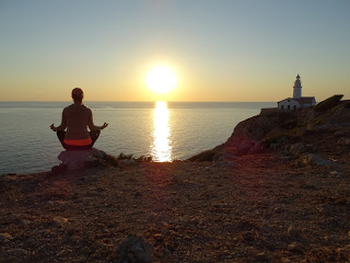 Sunset at the lighthouse in Cala Ratjada, Mallorca