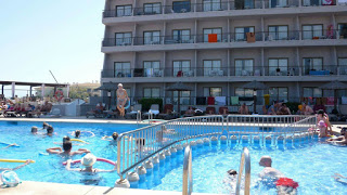 Aqua gym in Vincci Bosc de Mar, Cala Ratjada, Mallorca