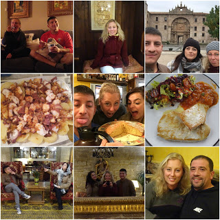 With my friends in La Rioja, Spain