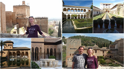 Alhambra in Granada, Spain