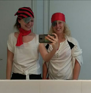 Pirates' day in the hotel