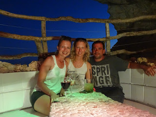 Drinks in Cova d'en Xoroi, Menorca