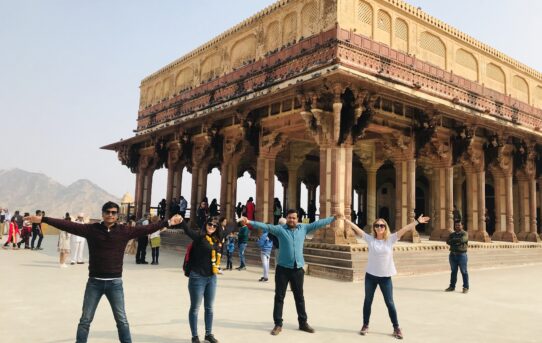 Together at Amer Fort