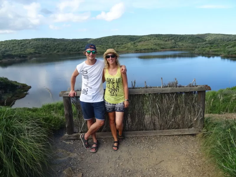 Trip with my brother: Fort Marlborough, Trepucó, Natural park and beach Es Grau