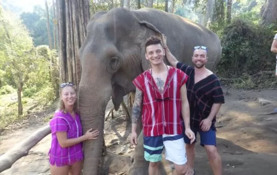 Half day in Chiang Mai Elephant Sanctuary